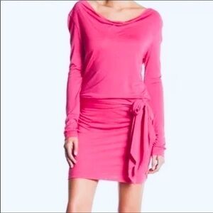 HAUTE HIPPIE FUSCHIA DRESS
